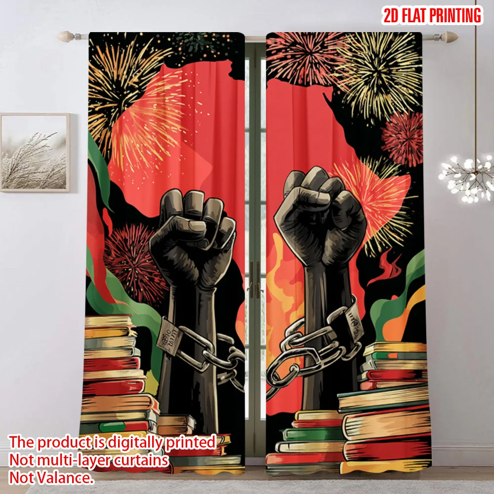 Hand-crafted artistic theme curtains, pole-mounted installation. Suitable for living rooms, bedrooms, dining rooms and hotels.