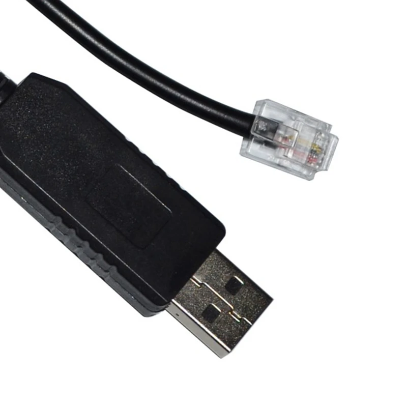 USB To Rj11 Rj12 6P4C Adapter Serial Control Cable EQMOD Cable For Az-Gti Mount Pc Connect For Hand Control Cable