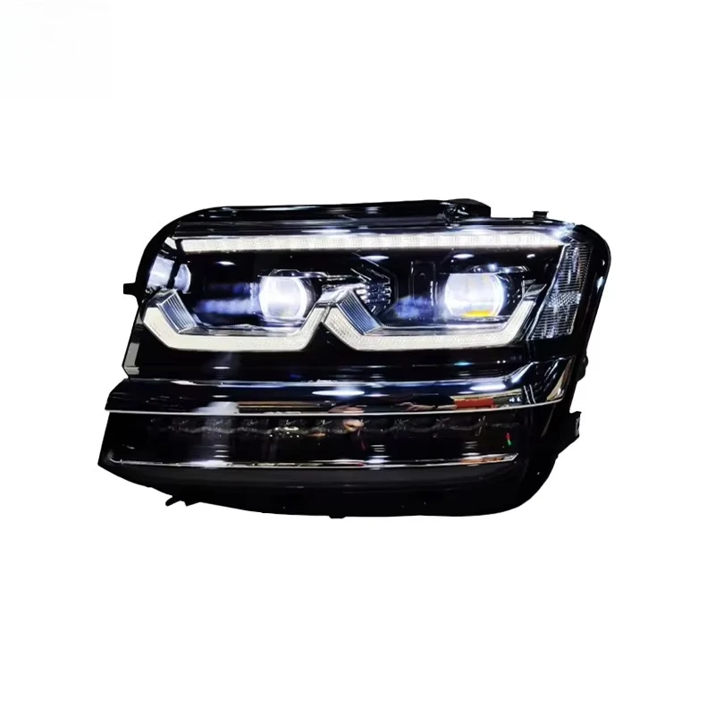 2 Pieces for Atlas S SE 2017 2020 USA Headlamp Upgrade VW Atlas Allspace SEL Version Full LED Headlight Front Light