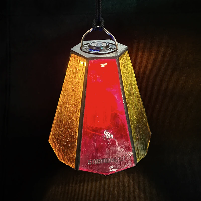 Paralume da campeggio con guscio in vetro, retrò, utilizzato per la luce, alloggiamento della lampada Goalzero