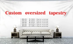 Customized Tapestry Boho Mandala Tapestries Witchcraft Wall Tapestry Print Your Photo Hippie Wall Hanging Blanket Tapestry