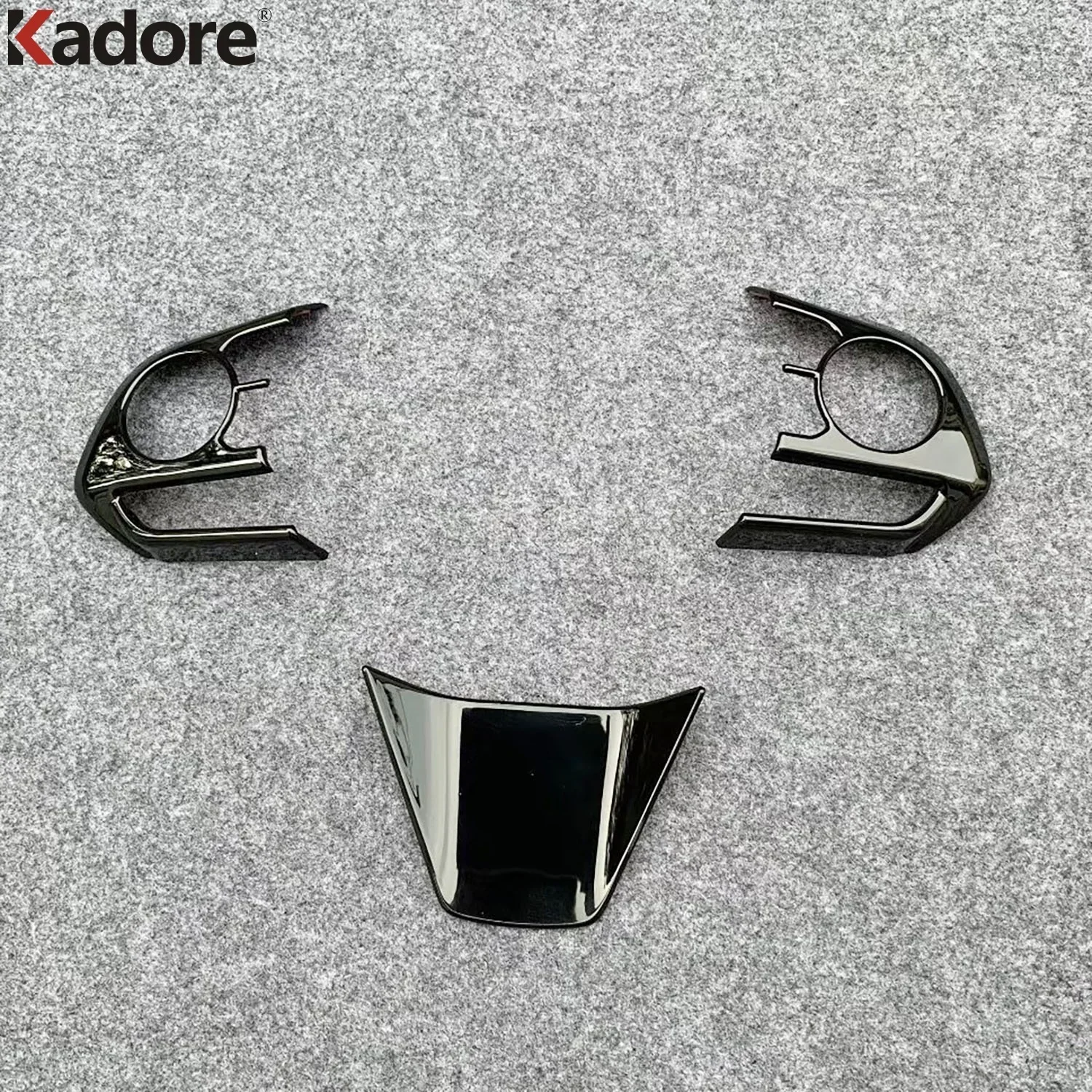 الداخلية عجلة القيادة غطاء لوحة الكسوة اكسسوارات السيارات لتويوتا فينزا هارير 2020 2021 2022 2023 2024 2025