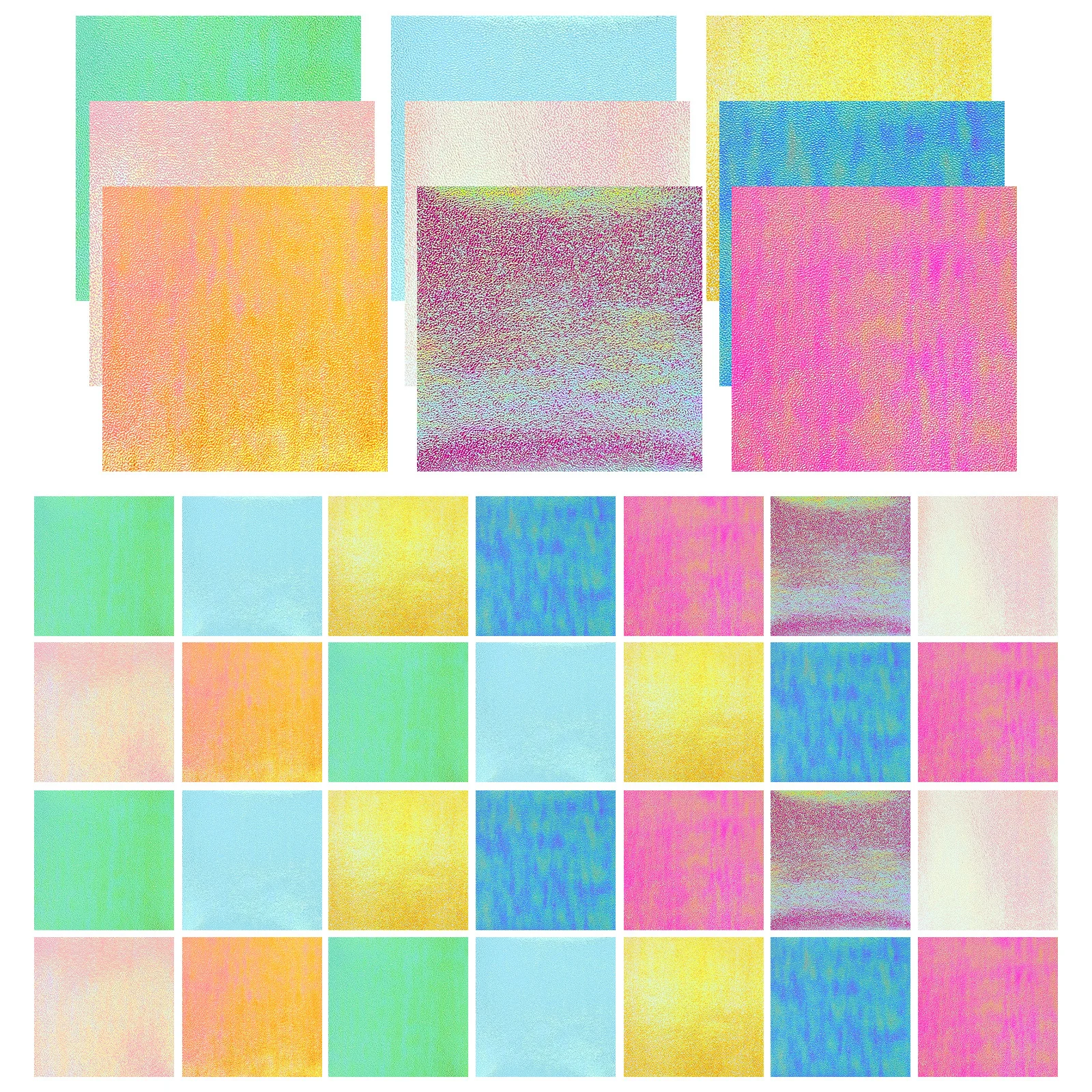 

50Pcs Craft Making Paper Origami Paper Materials Safe Lightweight Perfect for Classroom Camping Library DIY Supplies