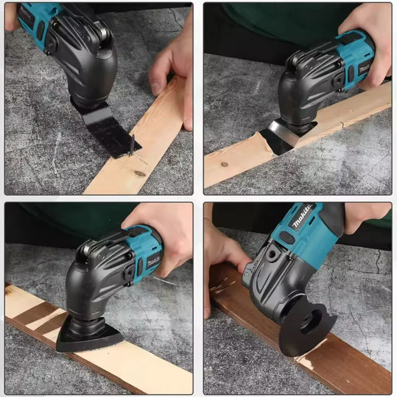 Makita 18V Quick Release Oscillating Tool Cordless 6-Speed Multi-Functional Vibration Renovator Electric Trimmer/Shovel