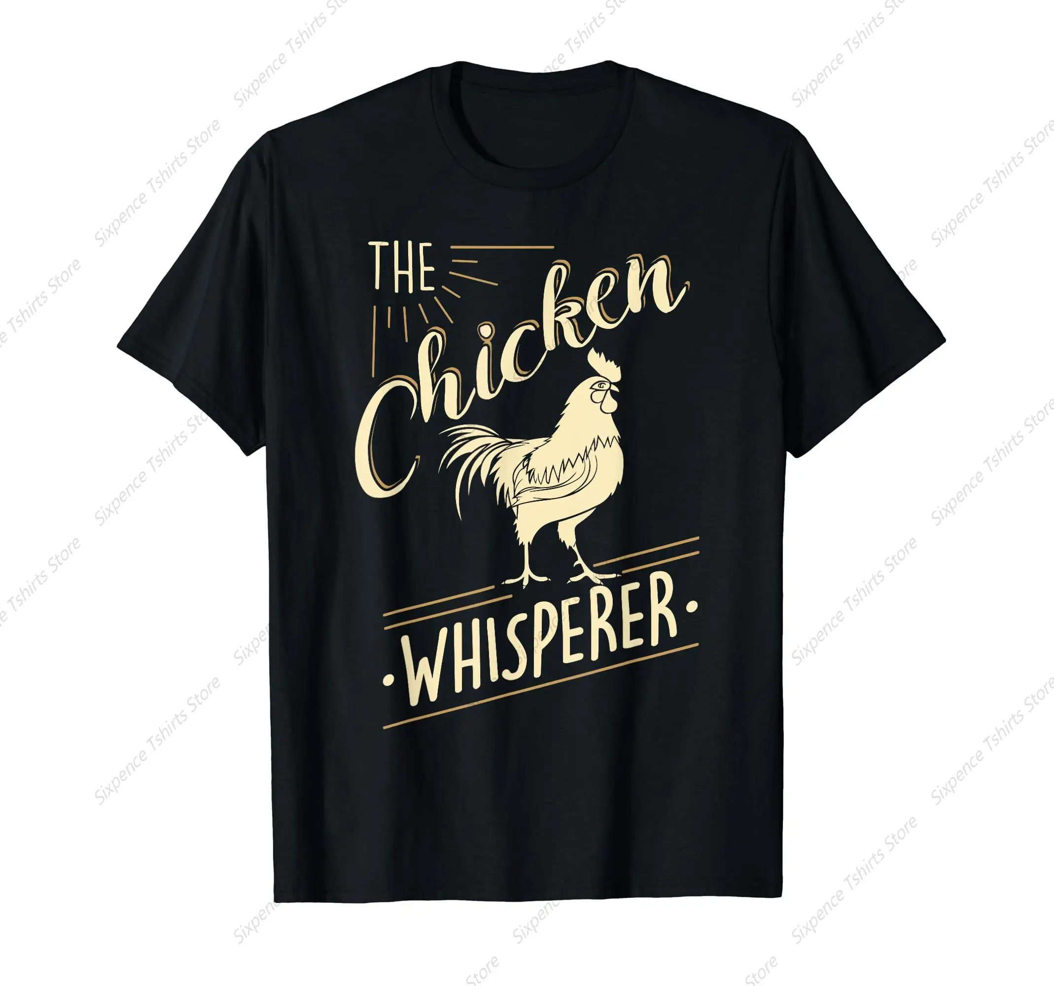 

The Chicken Whisperer Funny Chicken Lover Farming T-Shirt