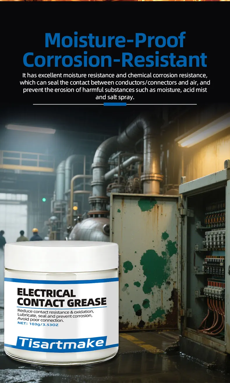 100g Elektrisches Kontaktfett Leitfähige Paste Elektrizitäts-Compound-Fett für Niedrigen Widerstandswert für Haushaltsgeräte – Detail 8