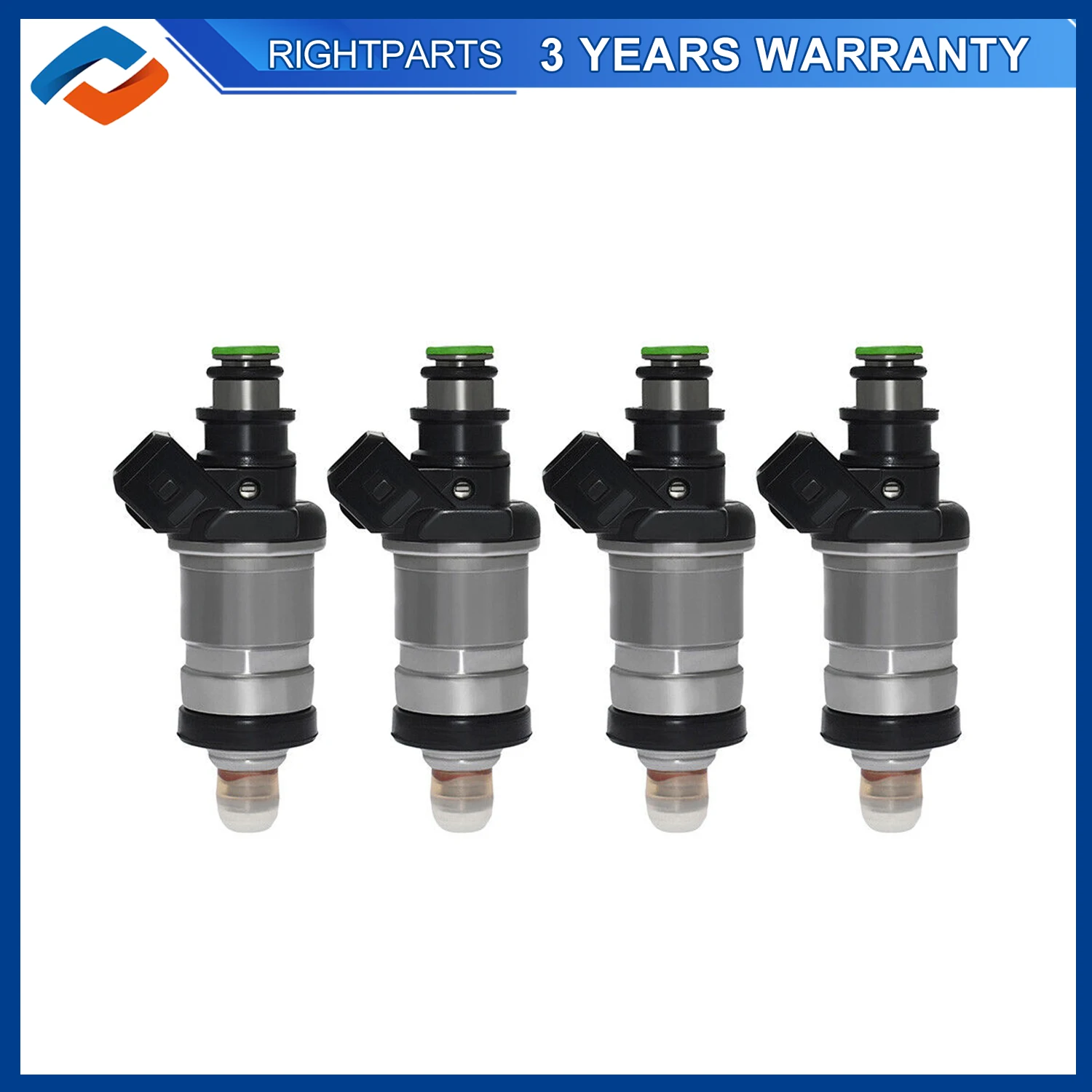 4x Fuel Injector For 1986-1997 Honda Accord Prelude Acura 2.0 2.2L 06164-P0A-000 06164P0A000