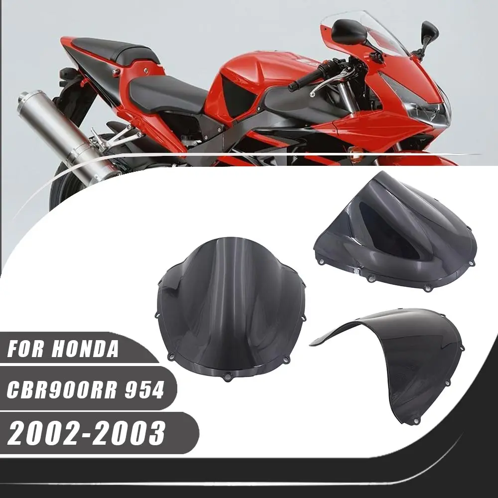 

For Honda CBR900 954 2002-2003 CBR900RR Motorcycle Windshield Windscreen Wind Deflectors