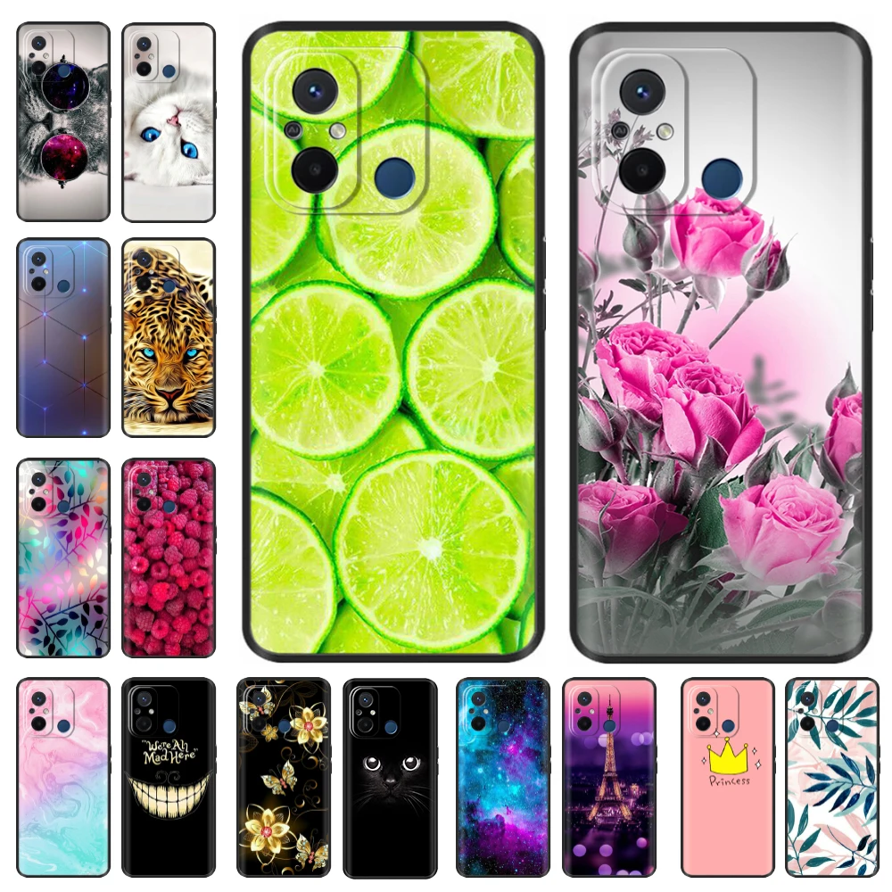 For Xiaomi Redmi 12C Case Cover Soft Silicone Phone Case Fundas For Xiaomi Redmi 12C 12 C Redmi12C 6.71