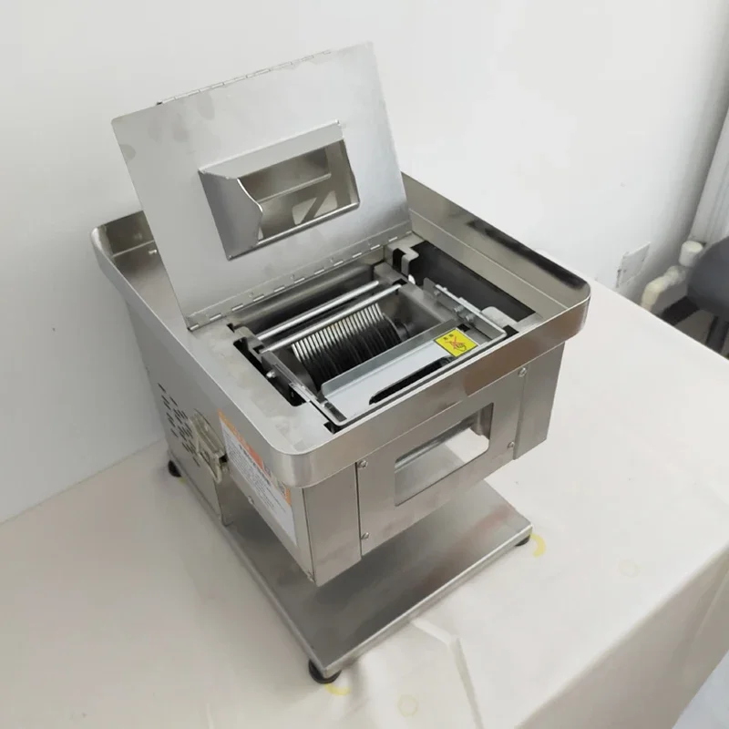 Electric Commercial Meat Slicer For Pork Lamb Beef Food Chopper Meat Cutting Dicing Machine