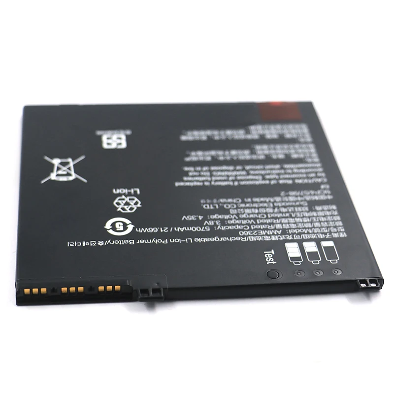 Imagem -06 - Nova Bateria Amme2360 para Fujitsu Zebra et Em7355 Et50pe Série Tablet Computador 1icp4 57 982 13j324002978 3.8v 22.4wh 5900mah