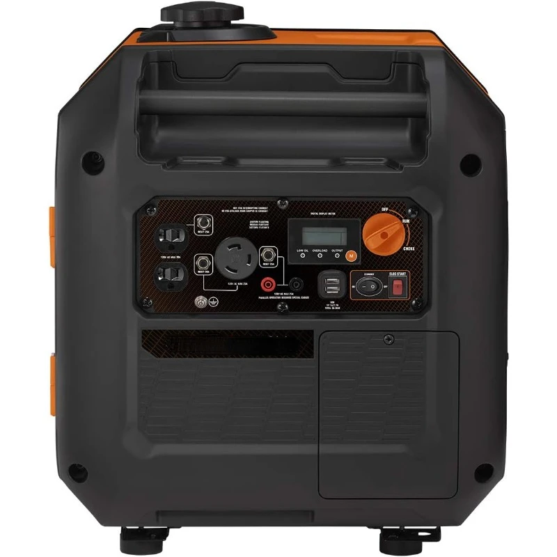 7127 iQ3500 3,500-Watt Gas-Powered Portable Inverter Generator - Durable, Lightweight Design with Parallel Capability