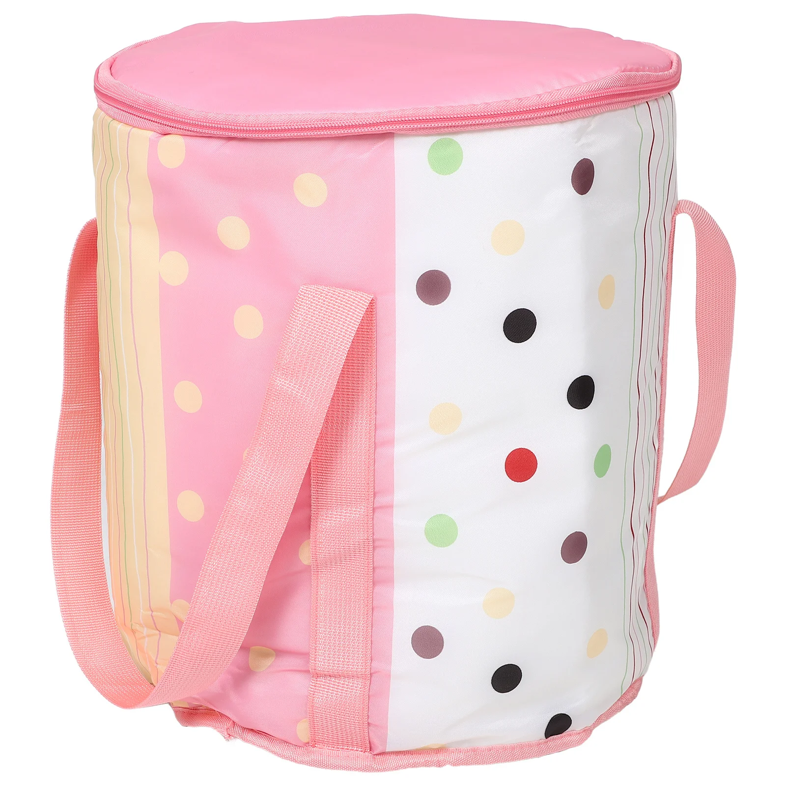 

Pink Foldable Foot Soaking Bucket Portable Thermal Insulation Foot Bath Basin for Home Travel Camping Camping Wash Basin