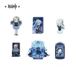 Sunsyea Official Genshin Impact Merch From miHoYo Neuvillette Acrylic Stand Ornament Anime Collection