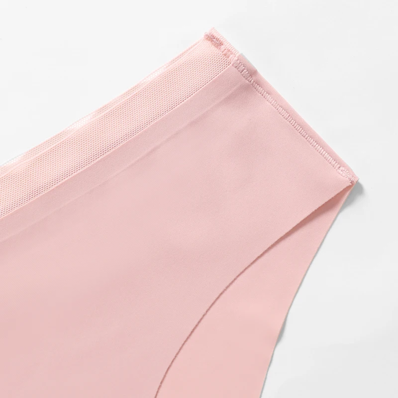 عرض ساخن لعام 2025 YMQJ ملابس داخلية نسائية بدون خياطة مقطوعة بالليزر من الحرير الجليدي ملابس داخلية غير مرئية للسيدات #6