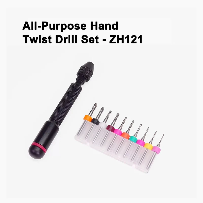 Bambu Lab 3D Printed Model Hand-Held Drill for High-End Figurine and Toy Drilling Tool for Manual DIY Expansion Bit - Inventor's