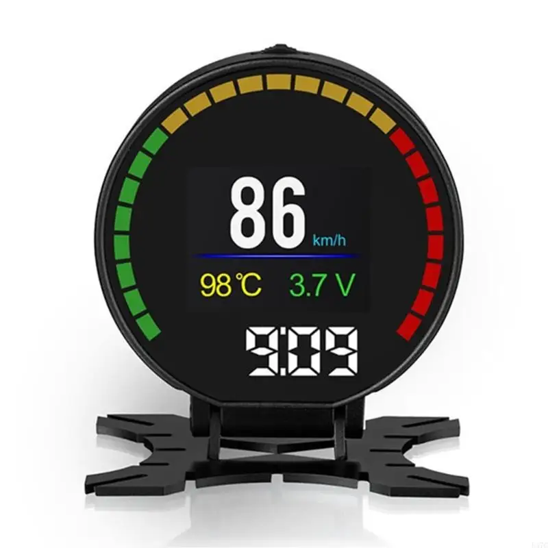 

547C Universal Car HUD for Head Up Display OBD for Smart Gauge Very Clear in The Daytime for Car OverSpeed Alarm Odometer Car