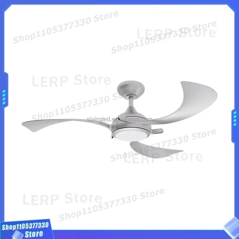 Modern 3 Blade Ceiling Fan With LED Light Kit And Remote Control AC DC Indoor Large Size For Bedroom Home Use New Design