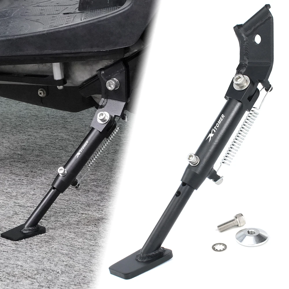 

For Honda Ruckus / Zoomer 2003-2019 2020 2021 2022 2023 2024 Motorcycle Adjustable Kickstand Foot Side Stand Support Aluminum