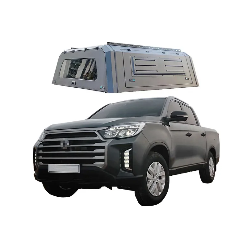 

Modification Hot Sale Hardtop 4x4 Offroad Pick up Pickup Truck Bed Canopy Topper Use for Ssangyong Musso 2021