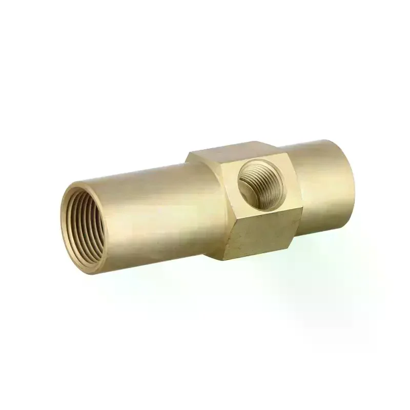 Brass Siphon Full Cone Nozzle Base Waste Oil Burner Nozzle For Injection, Air Atomization Boiler Combustion Parts