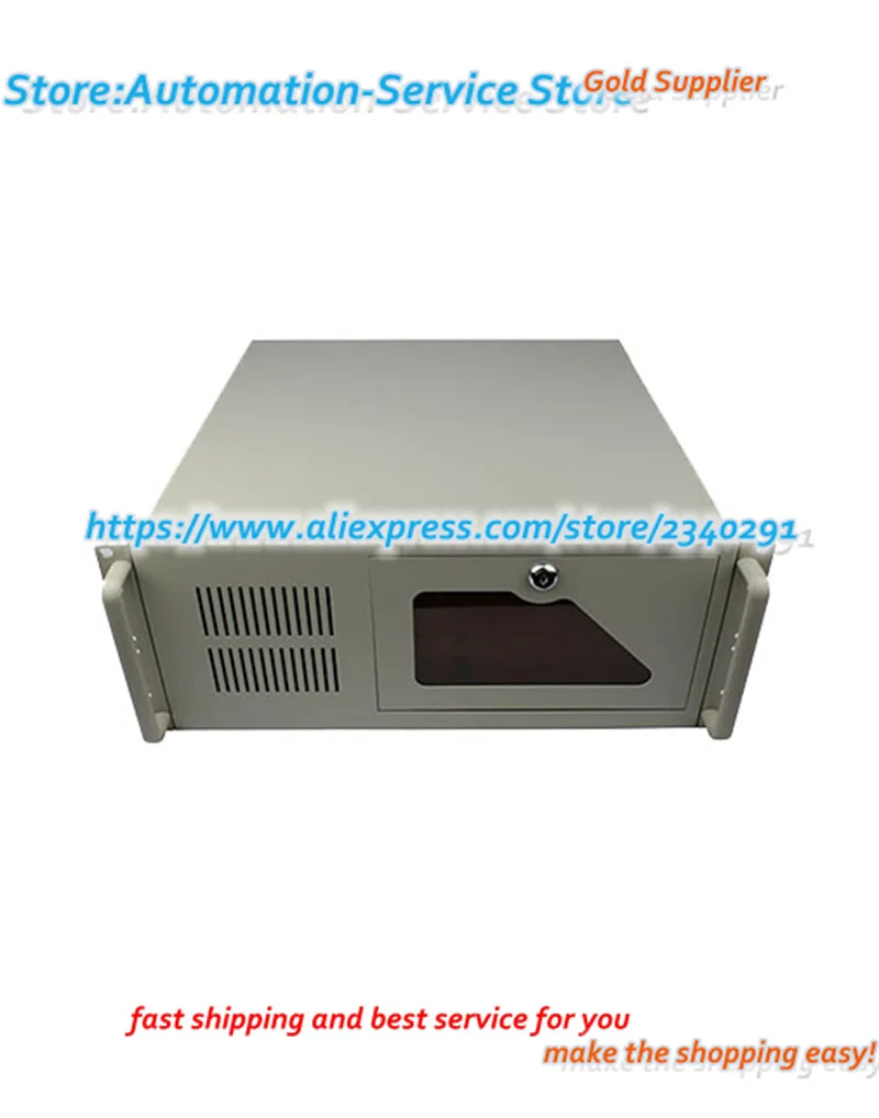 

4U Cabinet Industrial Control Thickening Industrial Chassis Server Chassis DVR Equipment Chassis Black White
