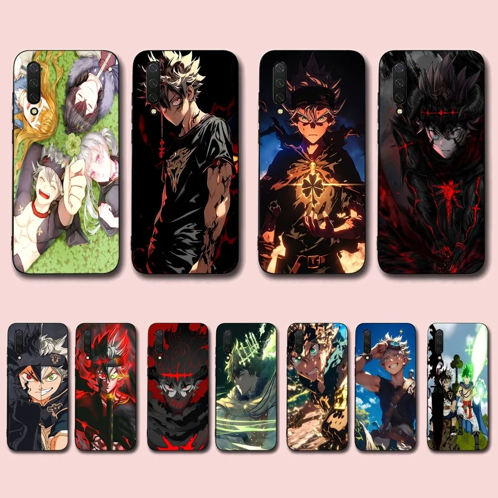 

Black Clover Anime Phone Case For Xiaomi Mi 5X 8 9 10 11 12 Lite Pro 10T PocoX3pro PocoM3 Note 10 Pro Lite