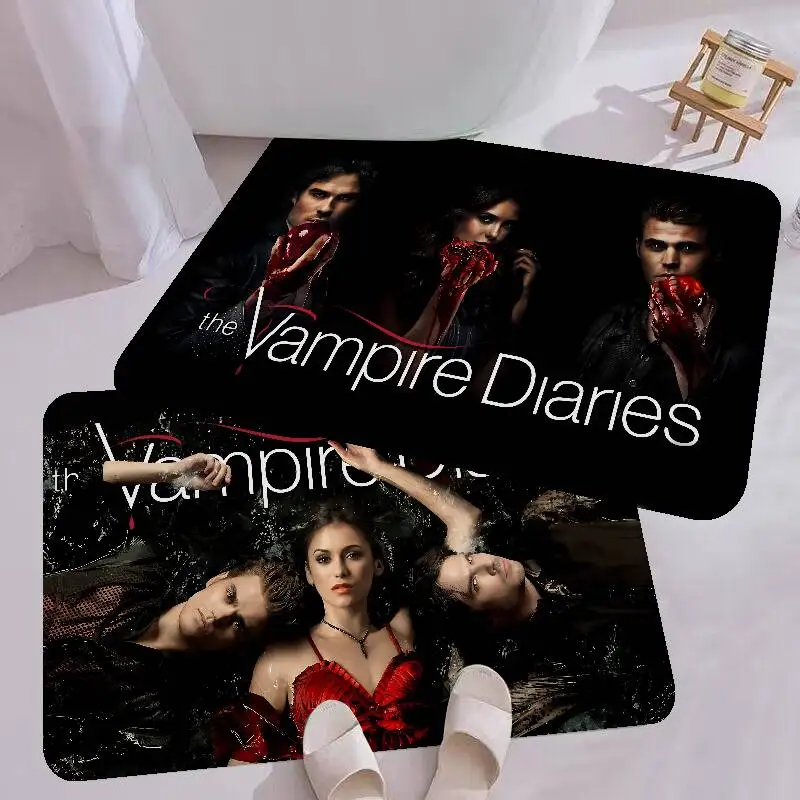 The Vampire Diaries Damon Salvatore Entrance Door Mat Nordic Style Home Doormat Bathroom-Toilet Mats Bedroom Hotel Decor Mat