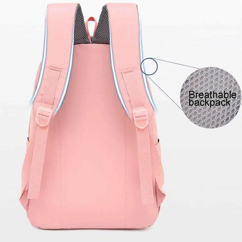 Cute Academy Backpack Casual Travel Student School Shoulder Bag Waterproof Backpack With Adjustable Shoulder Straps For Comfort