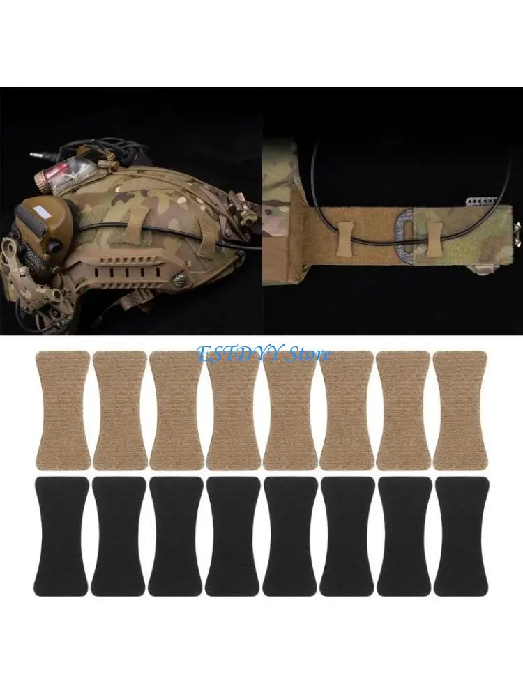

G6DE Helmets Wire Cable Management Storage Strap Electronic Communication Cable Hook