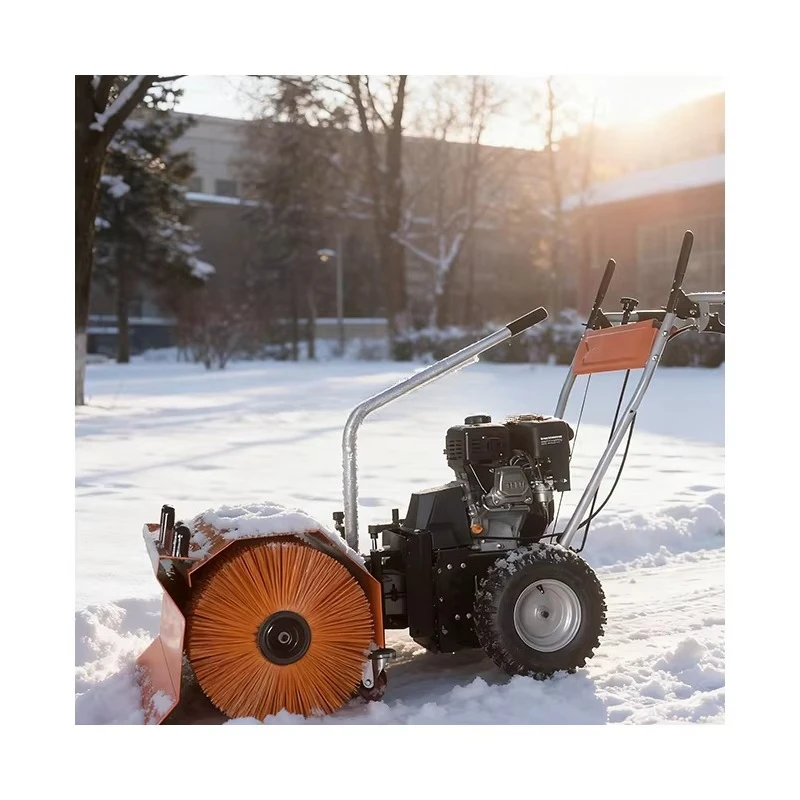 15Hp Snow Sweeper Blower Machine Efficient Engine Gas Powered Heavy Duty Winter Blower Self Propelled Compact Customize