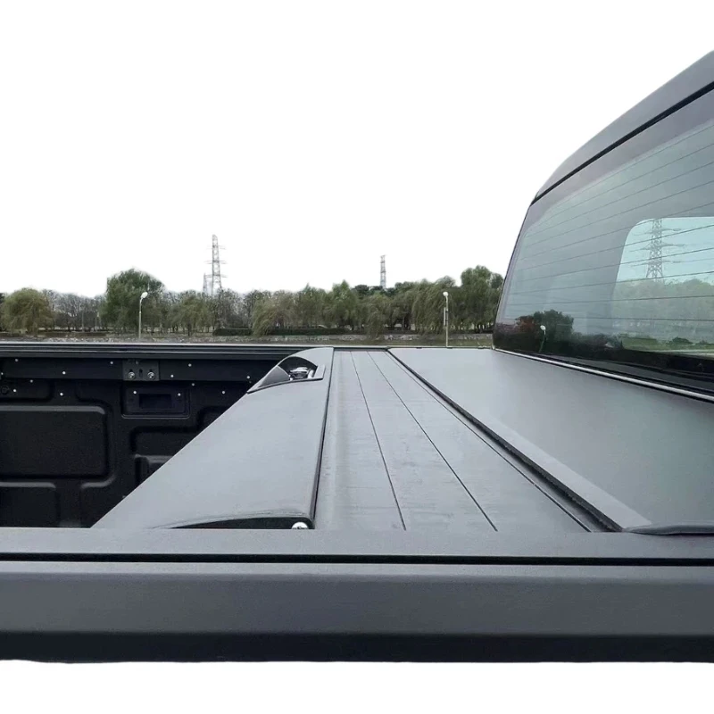 

High Quality Aluminum Manual Retractable Pickup Truck Bed Tonneau Cover