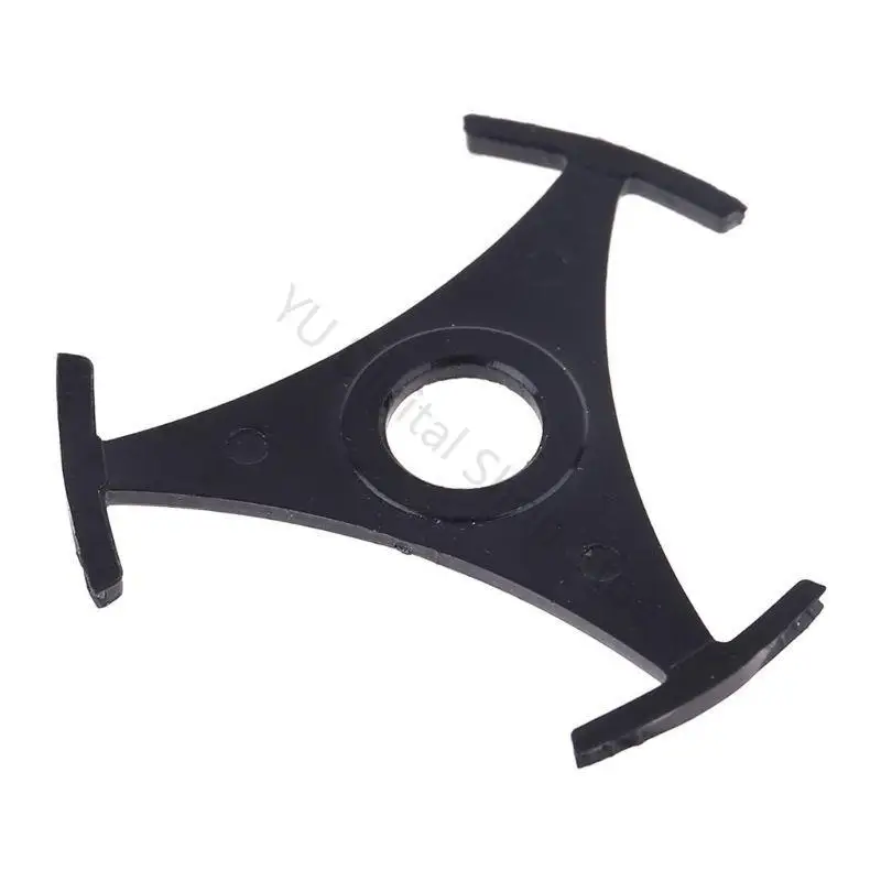 96BA 5 Teile/satz Schwarz Langlebig 7 Zoll Schallplatte Adapter Konverter Für 45RPM Plattenspieler Phonographen Zubehör Ersatz – Detail 7