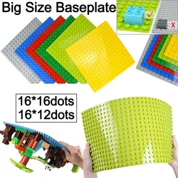 16x16 Dot Big Size BasePlate Brick Particles Plastic Plate Compatible Large Size Duploes Construction Building Block Leduo Toys