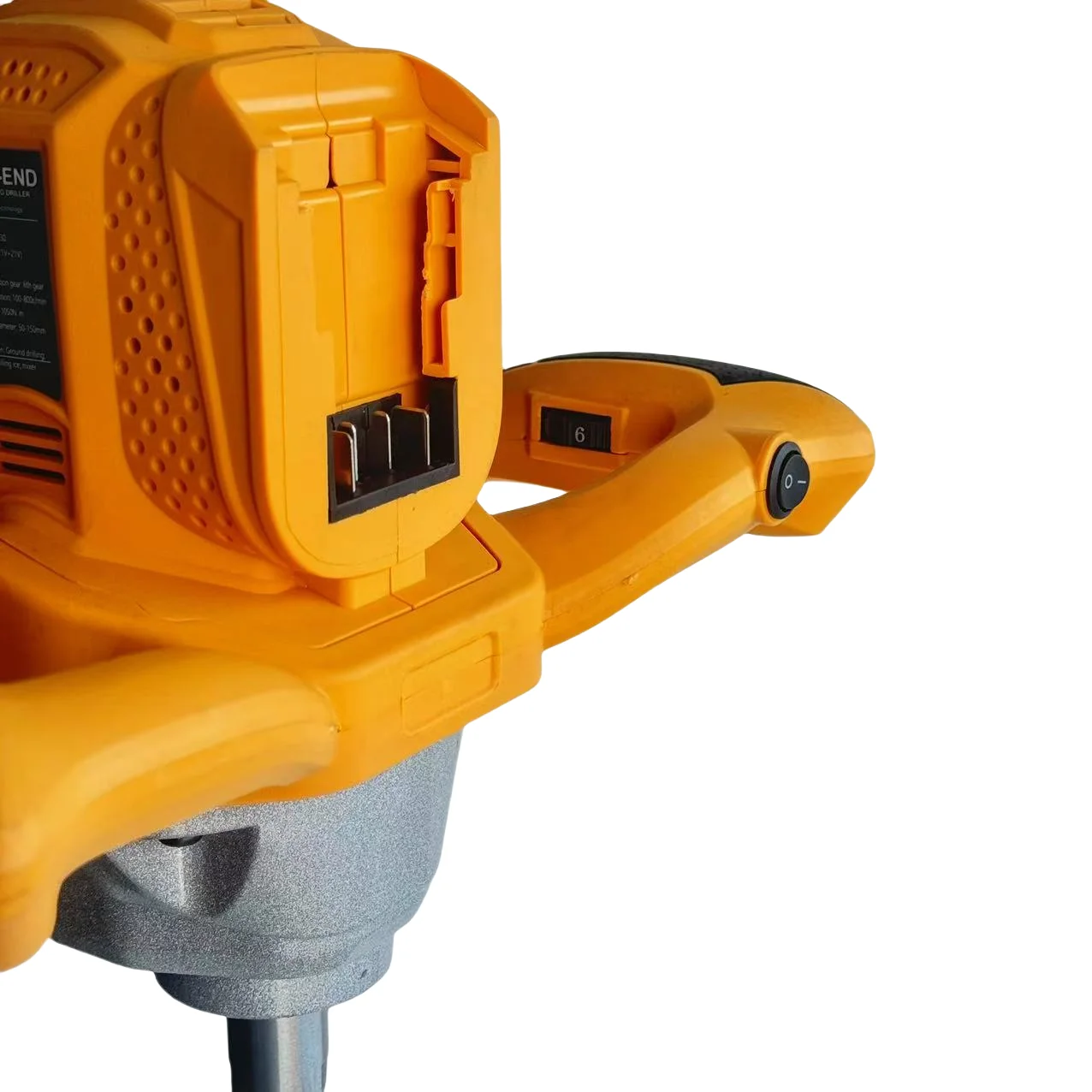 전기 교반기 드릴 믹서 교반 도구 900W 고출력 패들 믹서 6단 속도 조절 모르타르 그라우트 페인트 시멘트 플라스터용