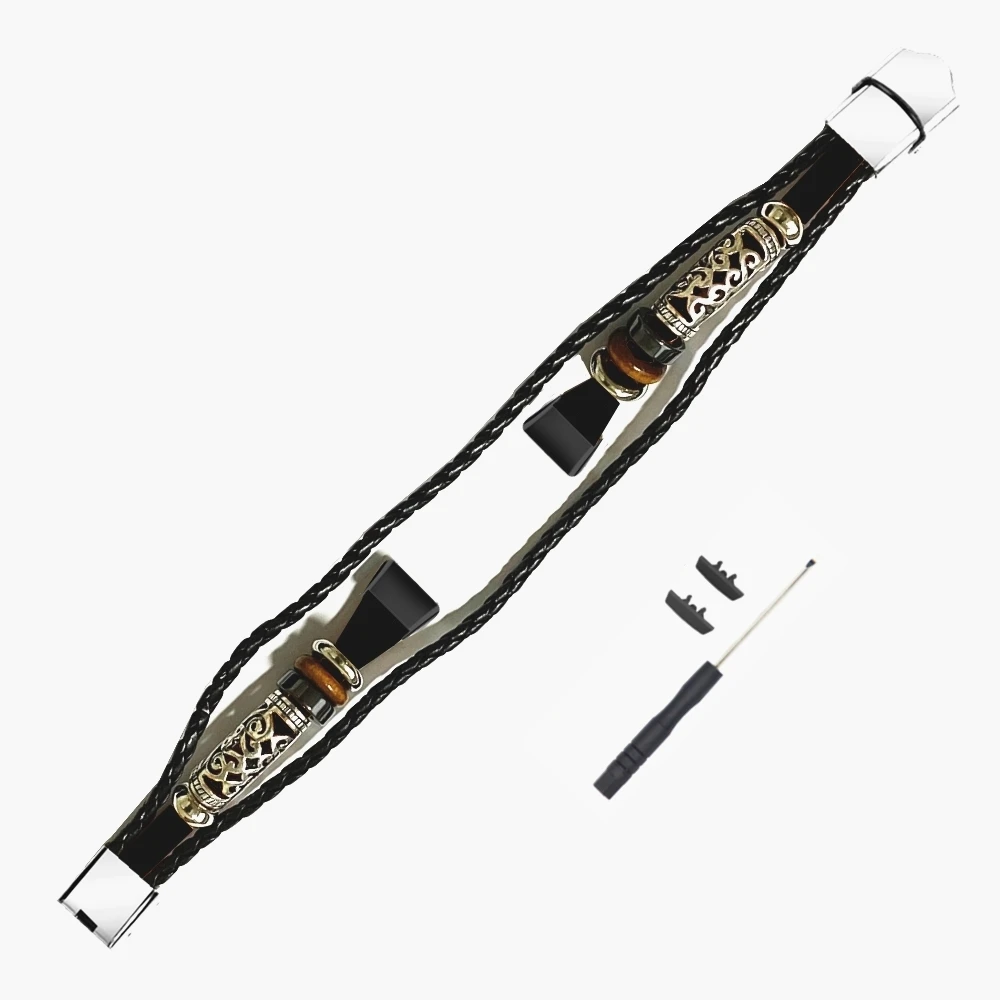 Für Honor Band 6 Strap Geflochtenes Leder Armband Für Huawei Band 6 6 Pro Mode Handgelenk Band Ersatz Armband Zubehör