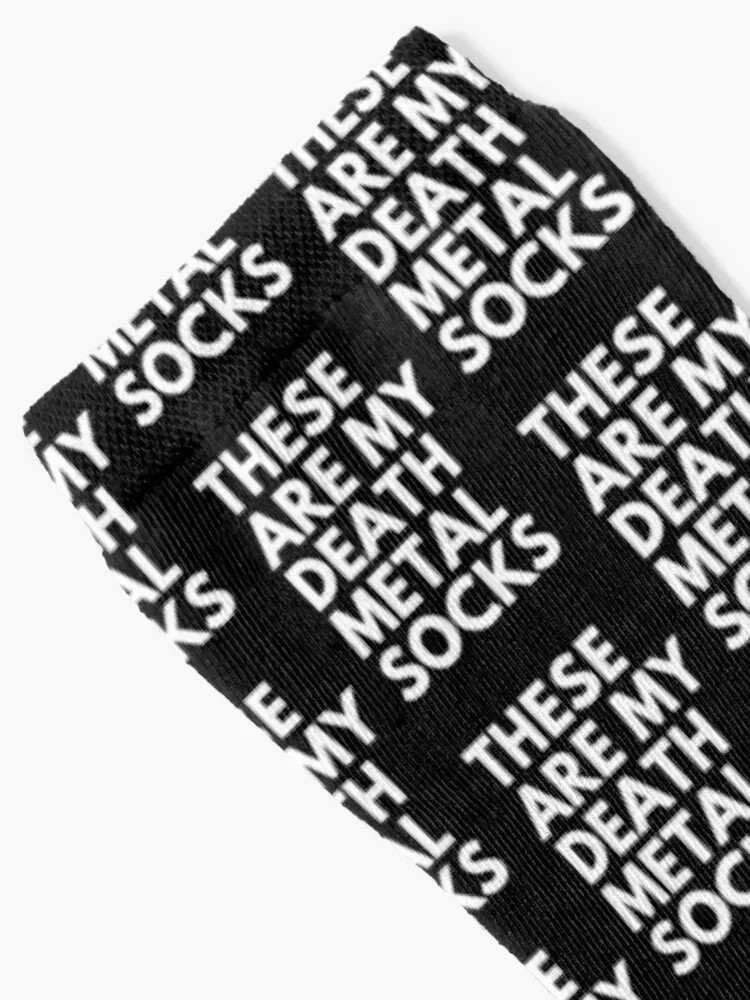 These are My Death Metal Socks colored anti slip football gym Men's Socks Luxury Women's