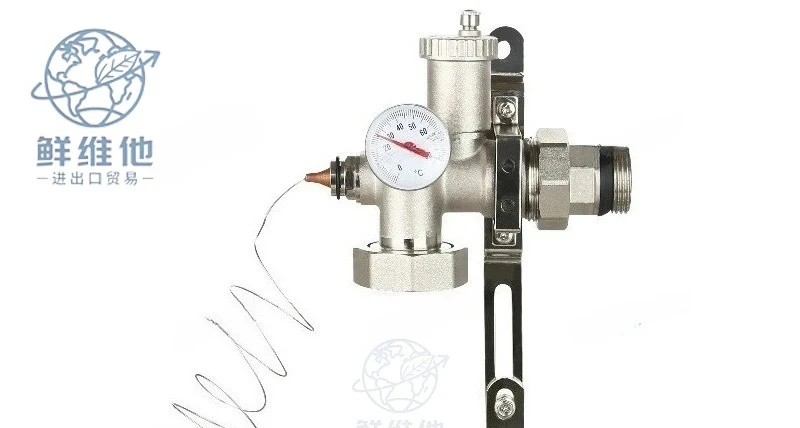 

Underfloor Heating Manifold DN25 Thermostatic Mixing Valve Water Blender Pump System