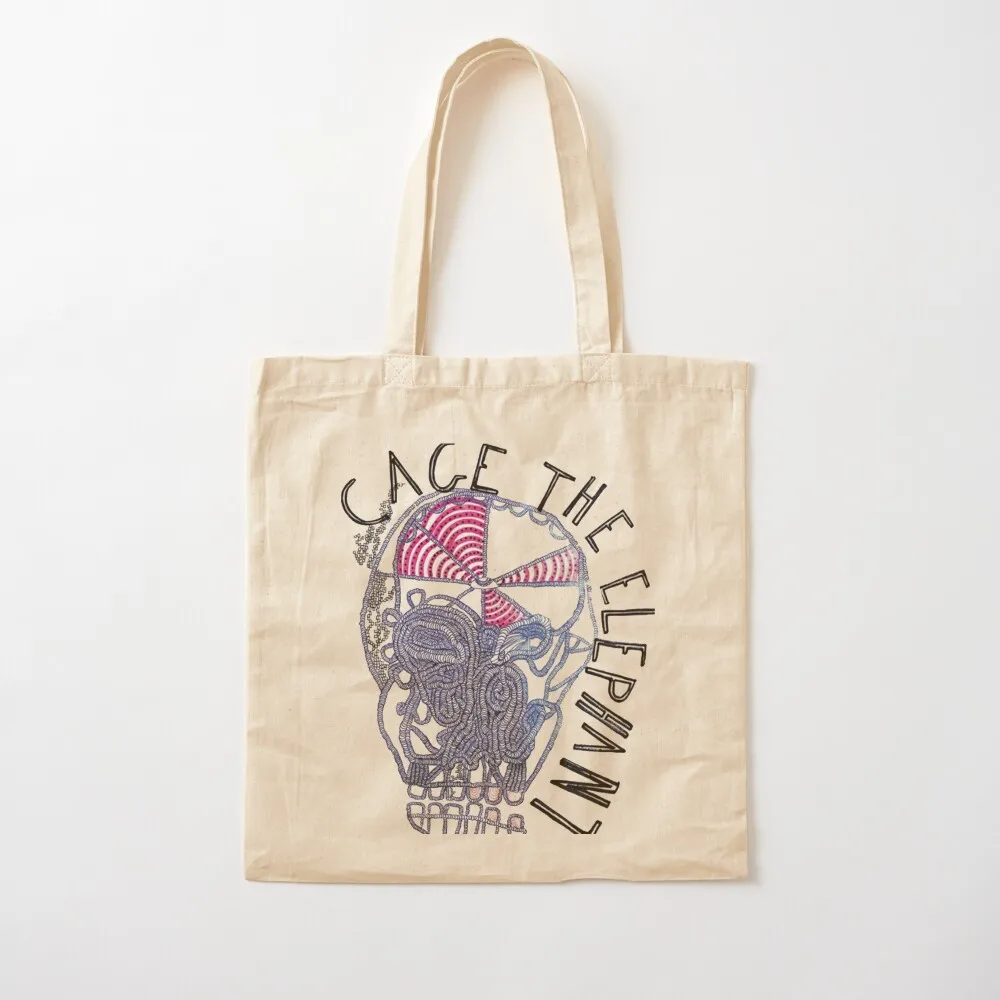 

Cage elephant Tote Bag canvas shopping bag Portable shopping bag Canvas Tote