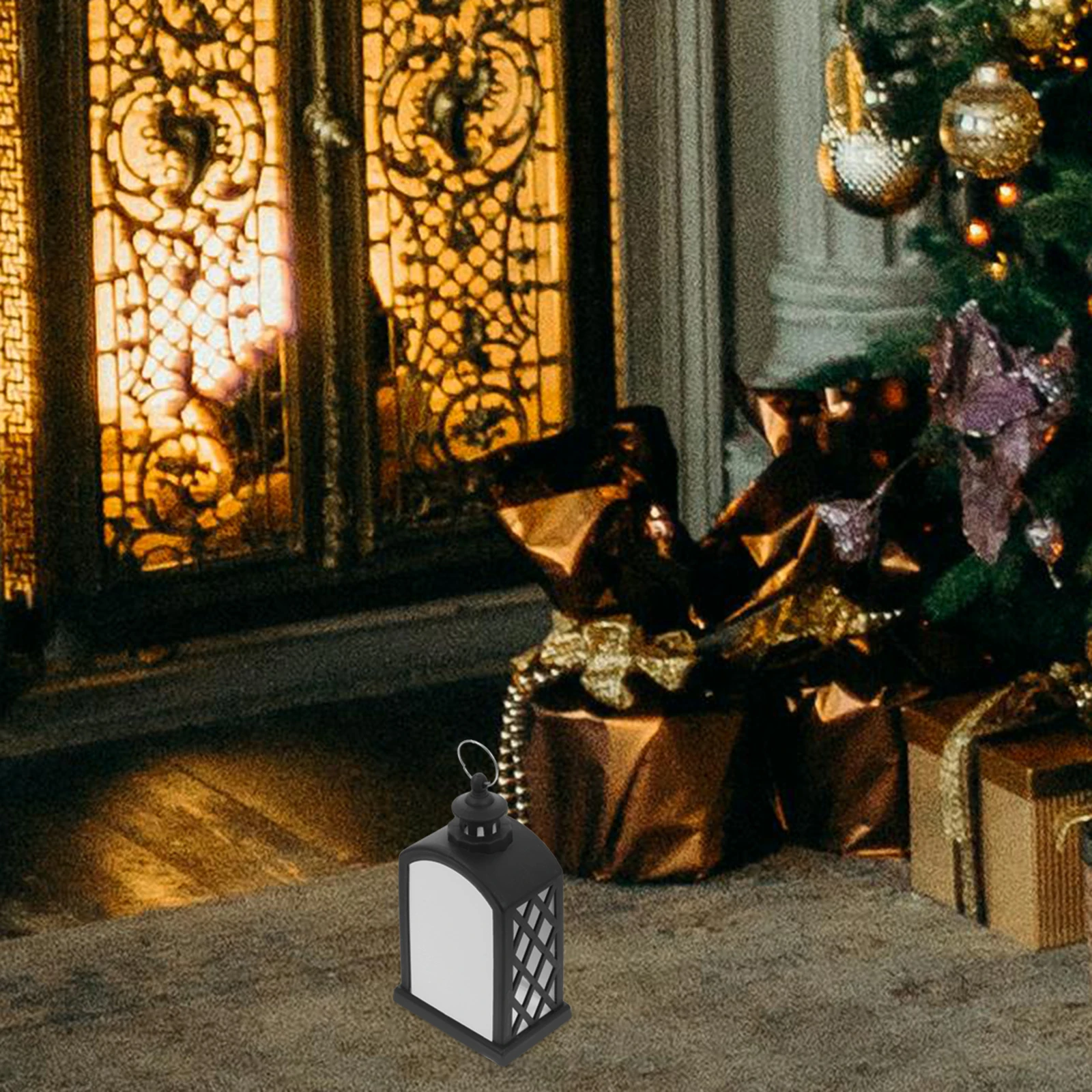 

Led Christmas Light Sublimation Xmas Party Christmas Lighted Lantern Decoration Festive Night Lamp Holiday Home Hanging Decor