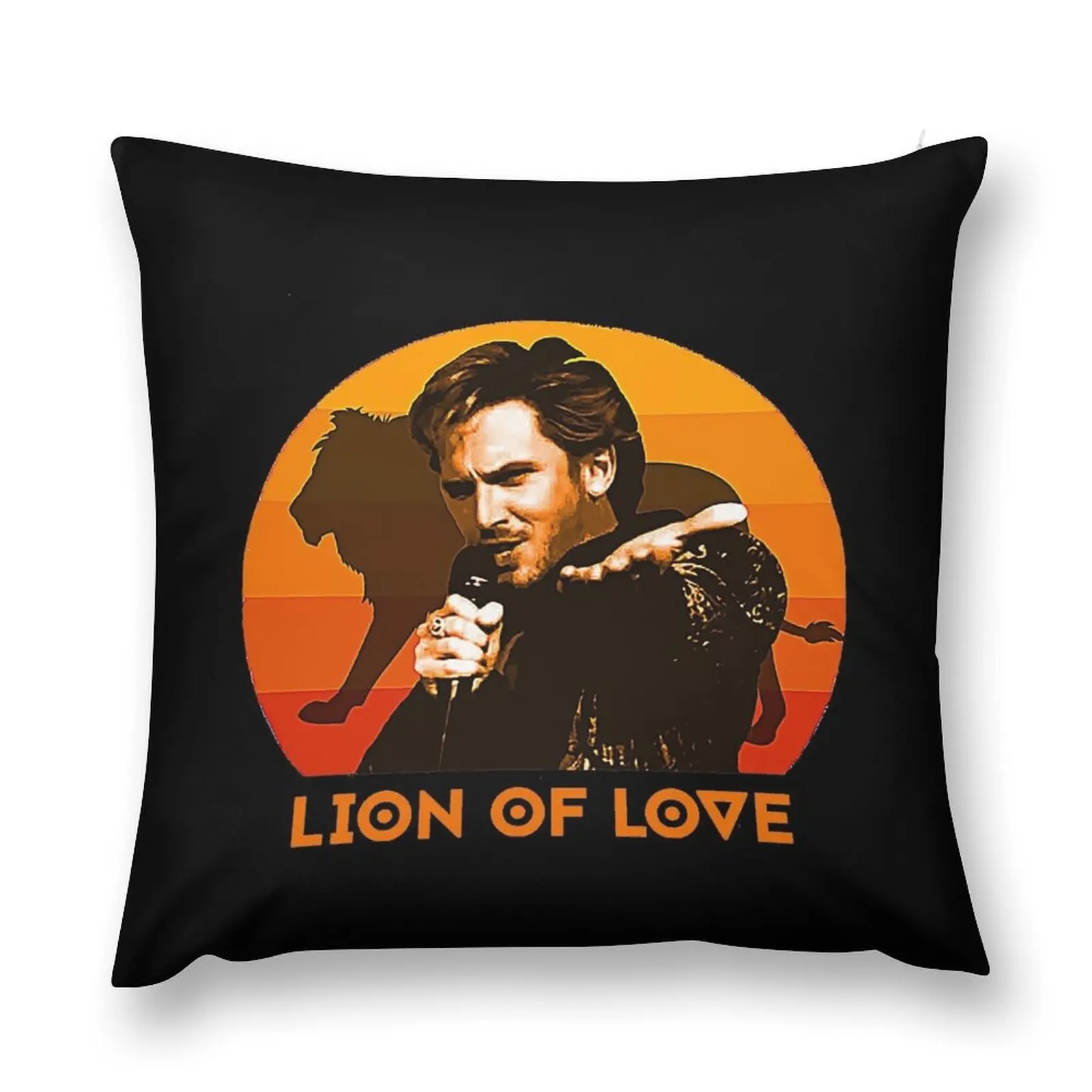 EuroVison Song Contest Fire Saga Lion Of Love T-Shirt Throw Pillow christmas pillow case pillow