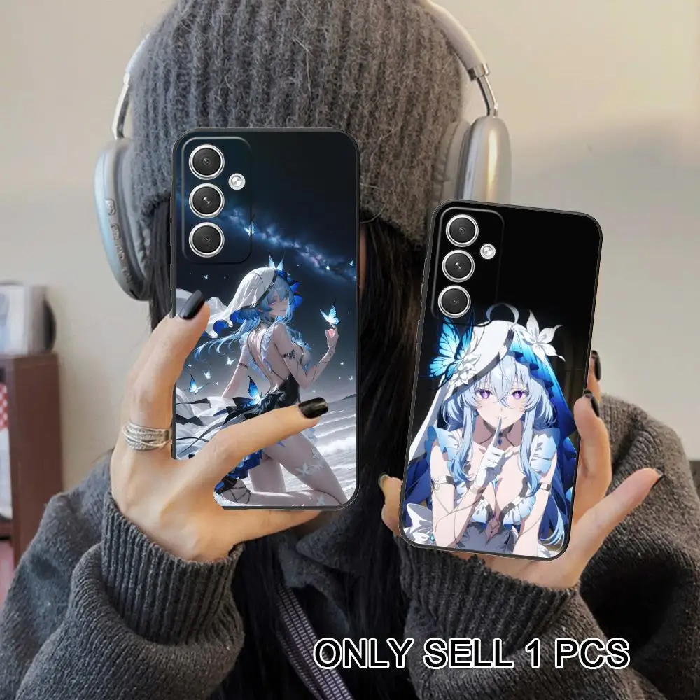 Wuthering Waves Shorekeeper Matte Mobile Phone Case for Samsung Galaxy S26 S25 S24 S23 S22 S21 S20 Note20 Plus FE Ultra Cover