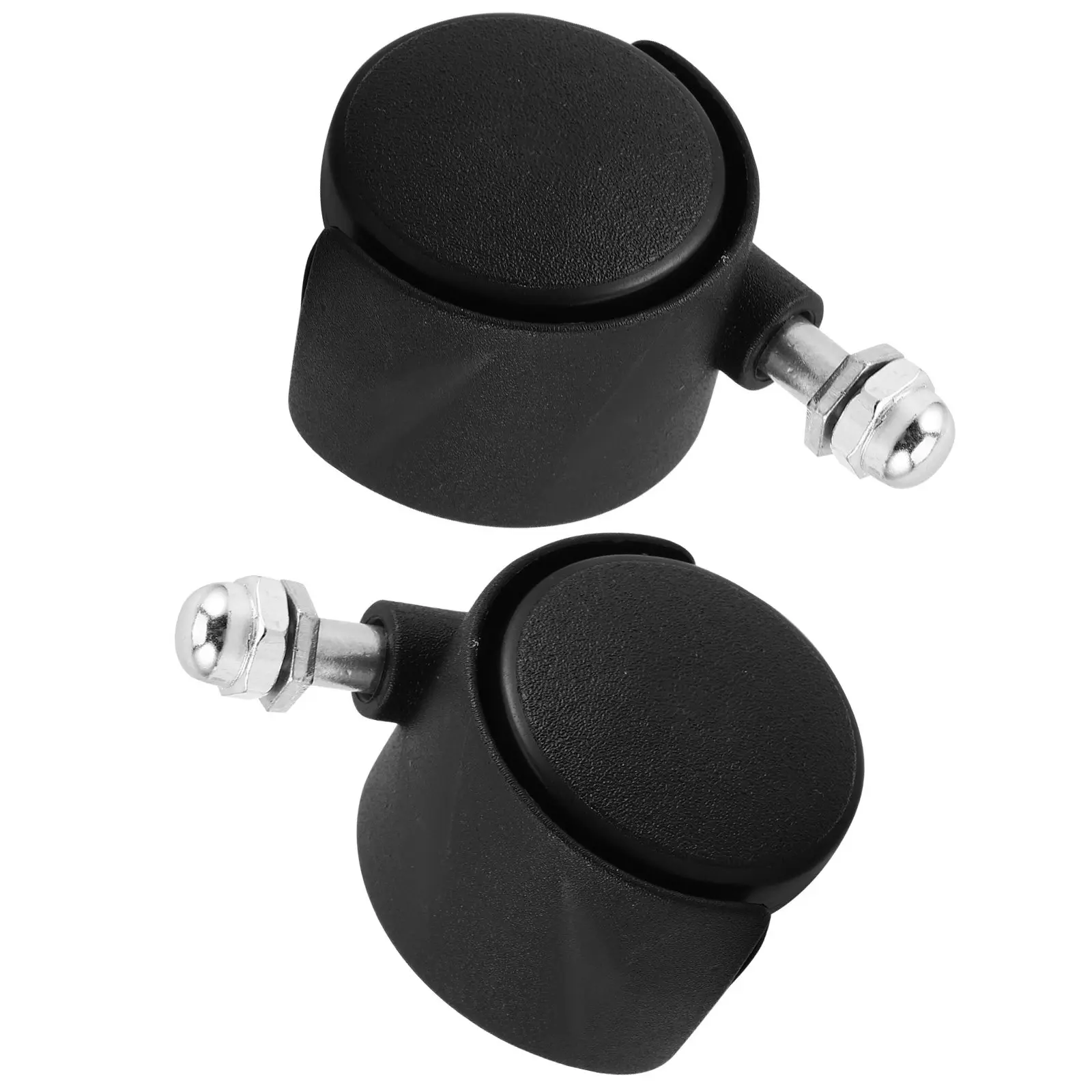 2Pcs Baby Bath Seat Caster Wheels Universal Plastic Swivel Casters for Baby Chairs Electric Heater Compatibility Temperature