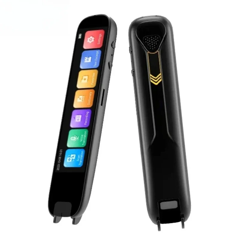 Ai digital intelligent translation pen 4g online and offline multi-language learning device touch screen electronic dictionary