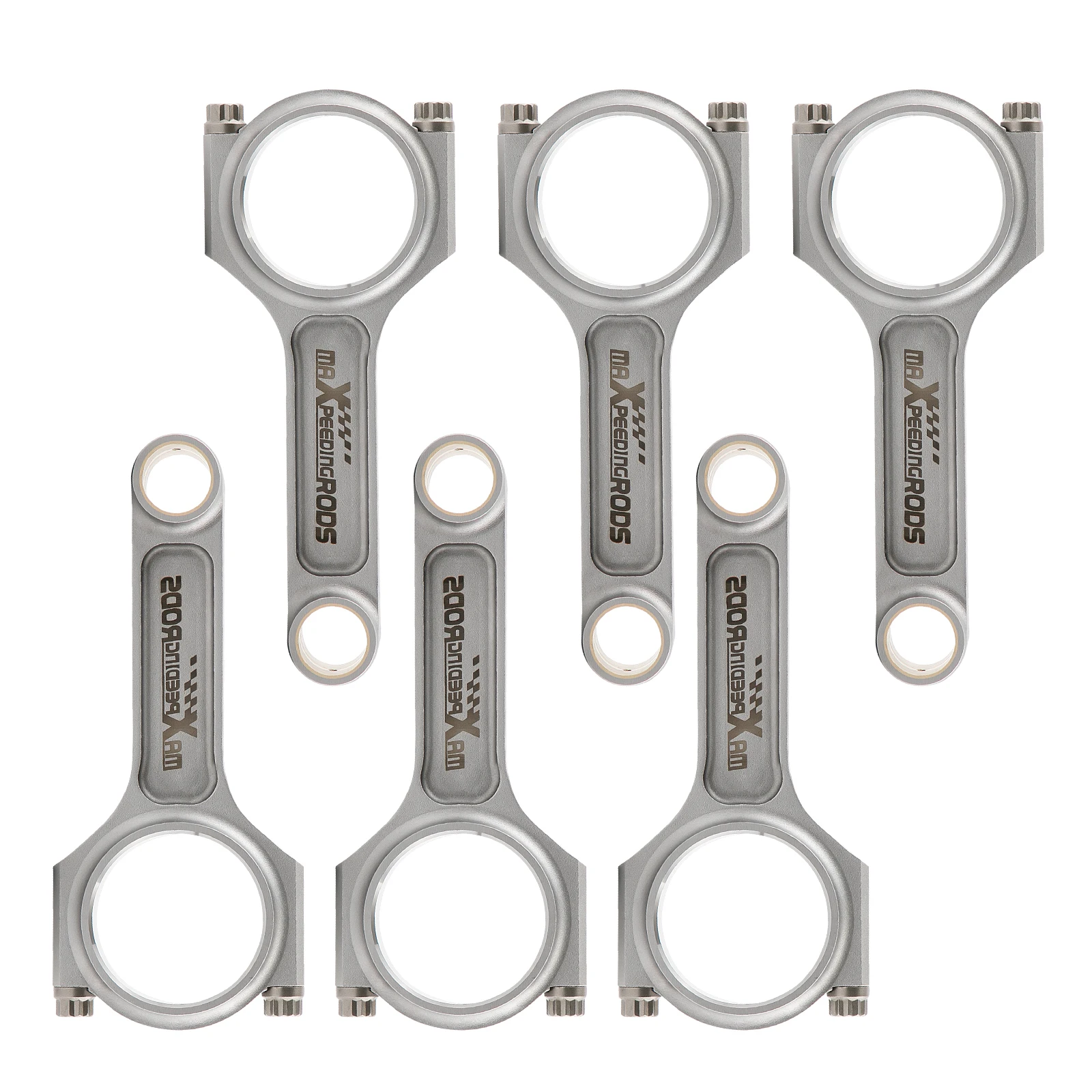 Connecting Rod Rods for Toyota Supra JZA80 2JZ 2JZGTE 2JZGE Conrod ARP2000 Bolts for Cresta X90 2JZ 2JZGE 3.0L 142mm EN24 TUV