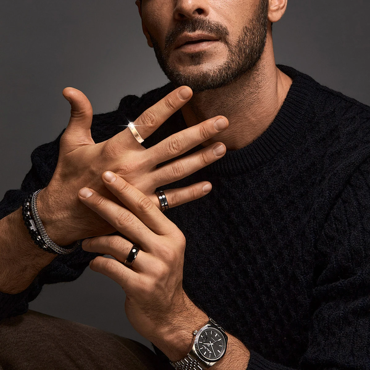 

Умное кольцо для мужчин и женщин: здоровый сон, мониторинг сердечного ритма, водонепроницаемость IP68 и 5ATM, мультиспортивный режим, украшение для пальца.