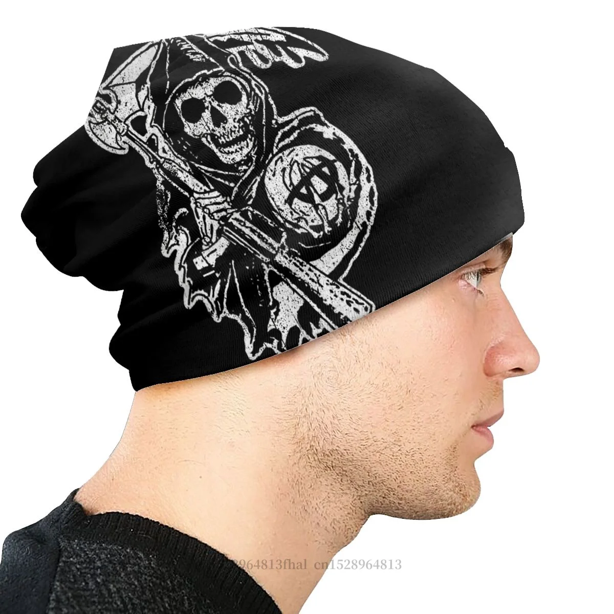 Hat Skull Thin Caps For Men Women Sons Of Anarchy TV Skullies Beanies Ski Caps Soft Bonnet Hats