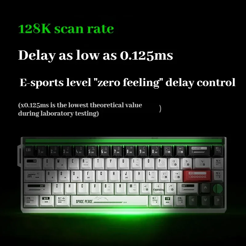 Langtu BOOM68 Wireless Gaming Mechanical Keyboard Thir-mode Magnetic Switch E-sports Keyboard TCC RGB Customized For PC Gamer