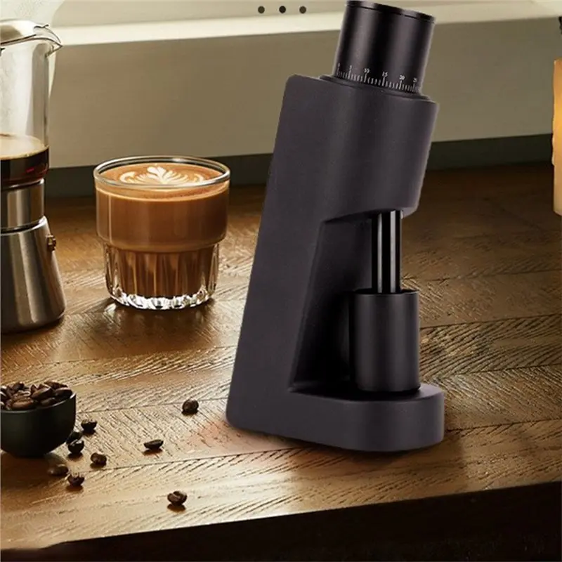 【HOME ESSENTIAL】US Plug Electric Coffee Grinder With Adjustable 48Mm 7-Core Conical Burr Professional Grade