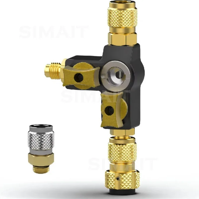 1/4 and 5/16 Inch Air Conditioner Visual Valve Core Removal Tool Adapter